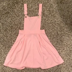 Overall dress (pink)